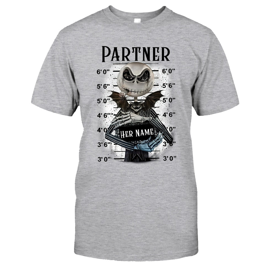 Partner In Crime - Personalized Couple Nightmare T-shirt and Hoodie