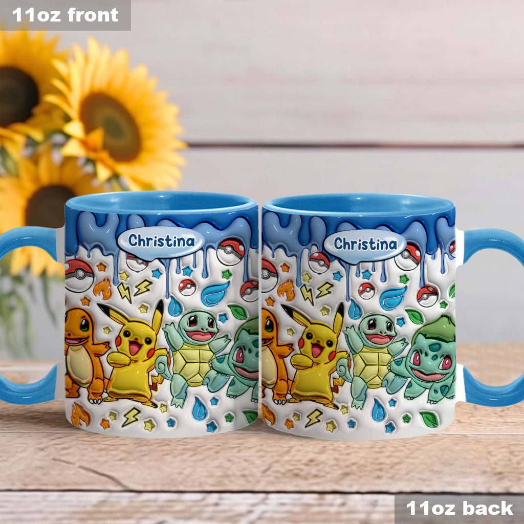 Friends - Personalized Monster Trainer Accent Mug