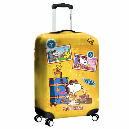 Adventure Awaits - Personalized Luggage Cover