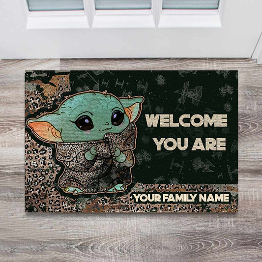 Welcome You Are - Personalized Doormat