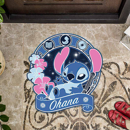 Ohana Paradise - Shaped Doormat