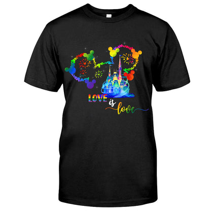 Love Is Love - LGBT Support T-shirt and Hoodie