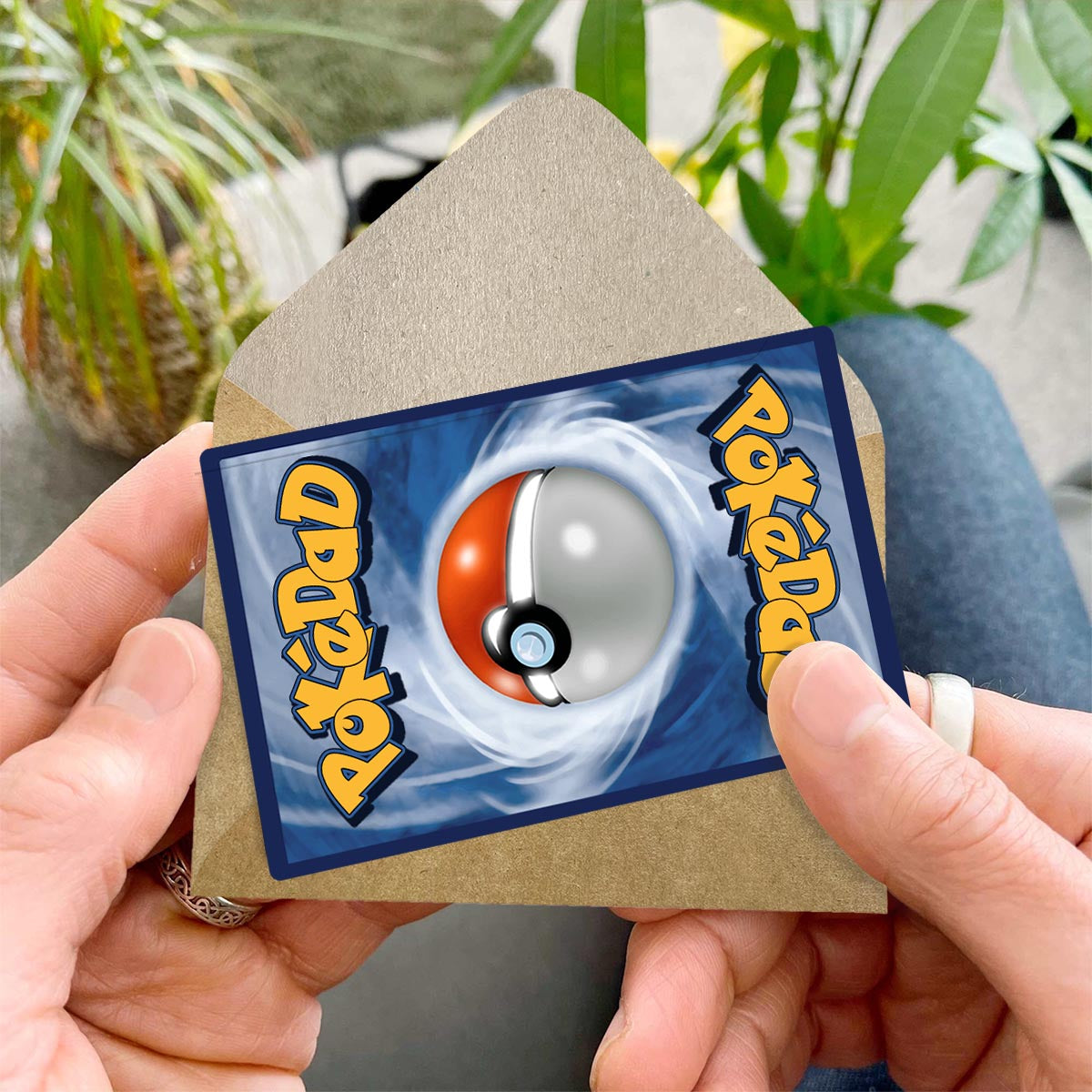 We Choose You - Personalized Monster Trainer Wallet Insert Card