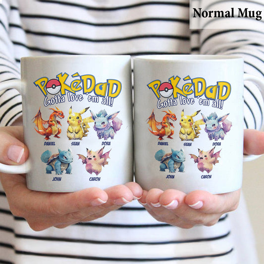 Dear Dad - Personalized Monster Trainer Mug