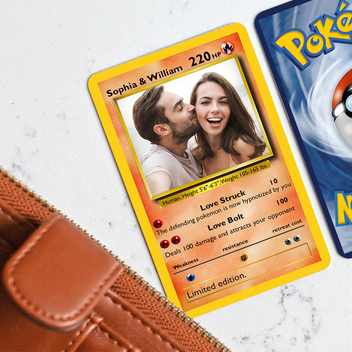 Poke Card - Personalized Monster Trainer Wallet Insert Card