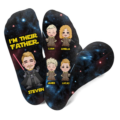 Best Dad Ever - Personalized Father Socks