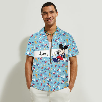 My Magical Summer - Personalized Cruising Hawaiian Shirt