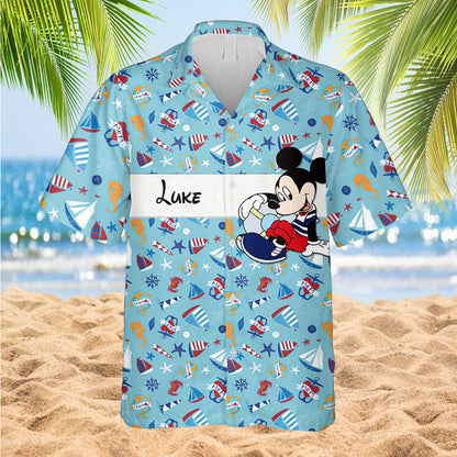 My Magical Summer - Personalized Cruising Hawaiian Shirt