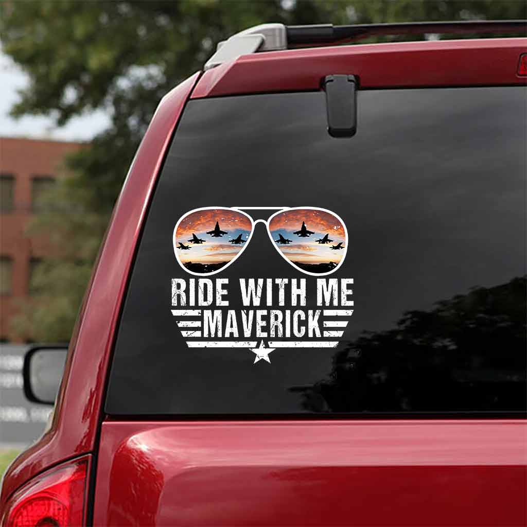 Ride With Me - Top Gun Decal Full