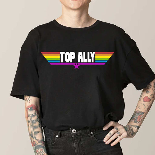 Top Ally - LGBT Support T-shirt and Hoodie