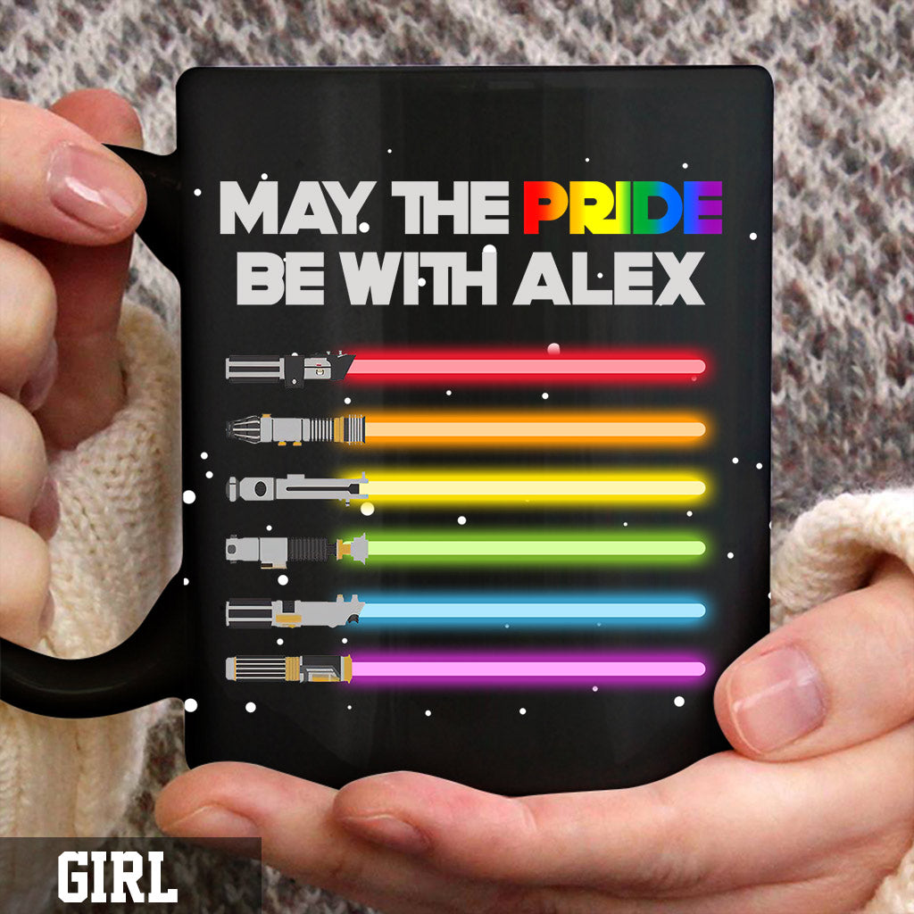 May The Pride Be With You - Personalized LGBT Support Mug