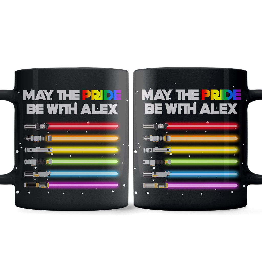 May The Pride Be With You - Personalized LGBT Support Mug