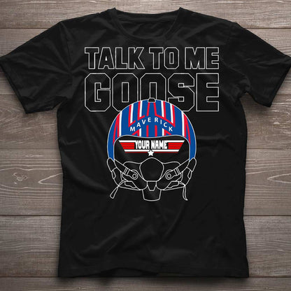 Talk To Me - Personalized Top Gun T-shirt and Hoodie