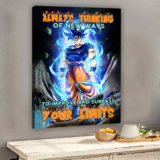 Ultra Instinct Seven Balls Canvas and Poster