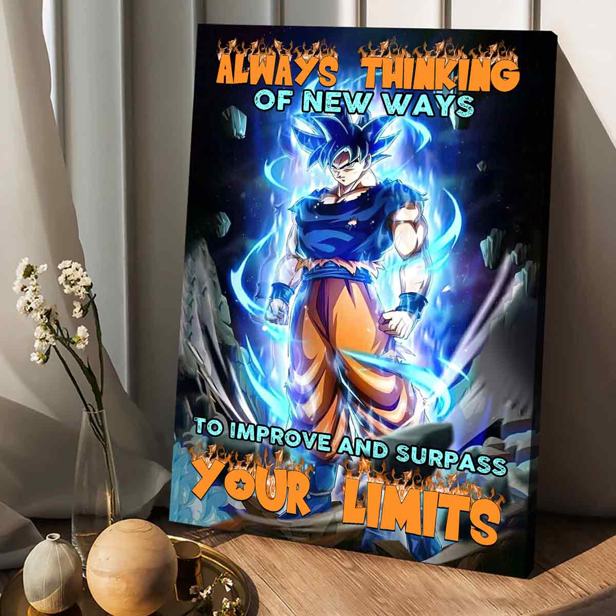 Ultra Instinct Seven Balls Canvas and Poster