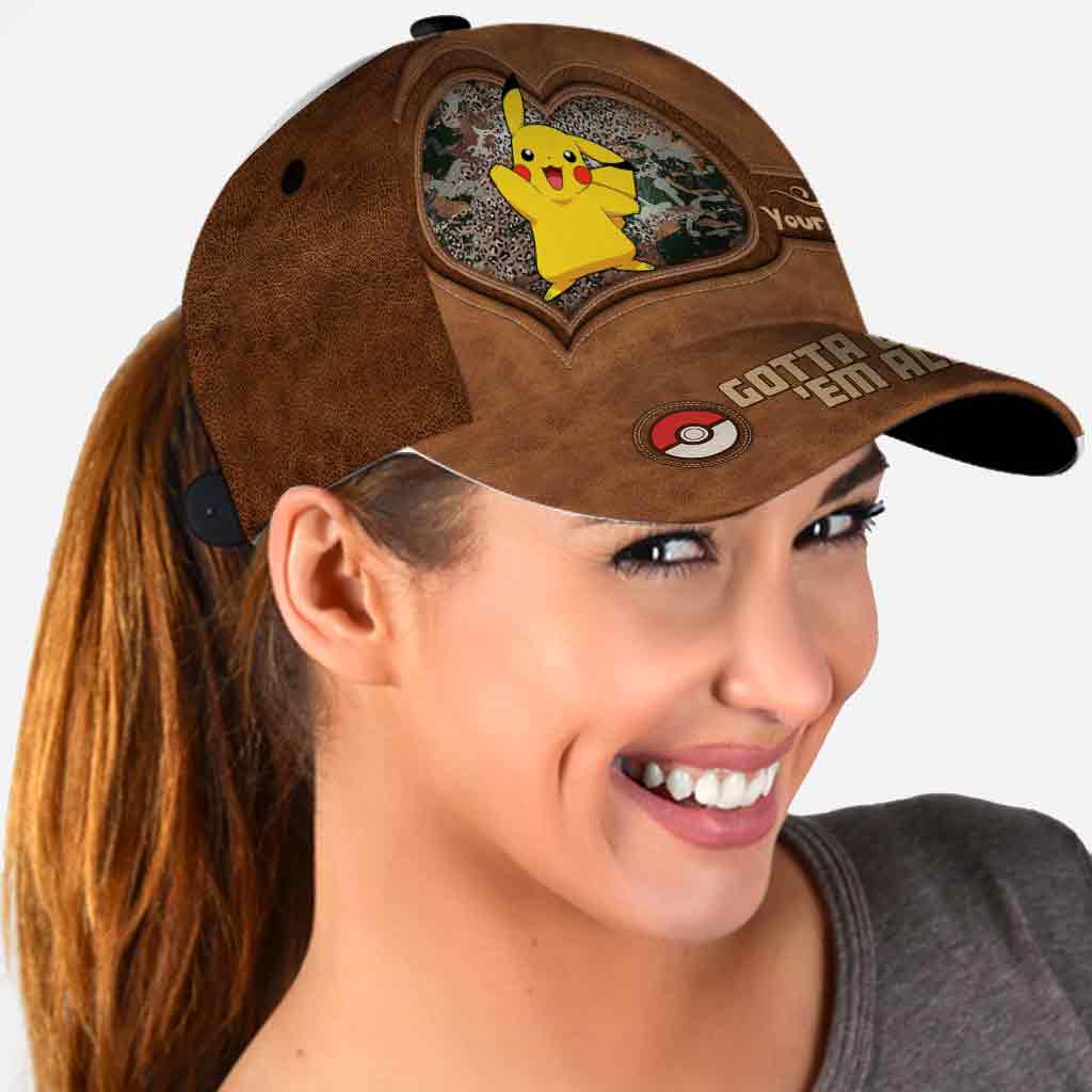 Go Catch Them All - Personalized Monster Trainer Classic Cap