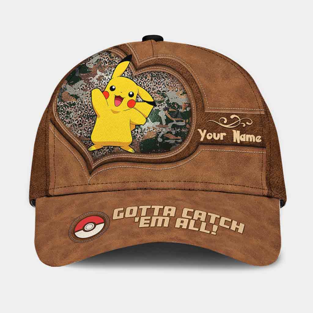 Go Catch Them All - Personalized Monster Trainer Classic Cap