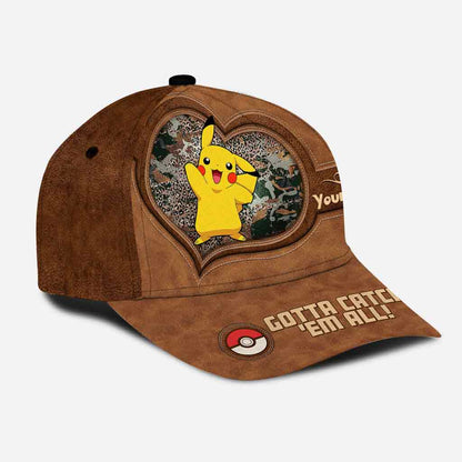 Go Catch Them All - Personalized Monster Trainer Classic Cap