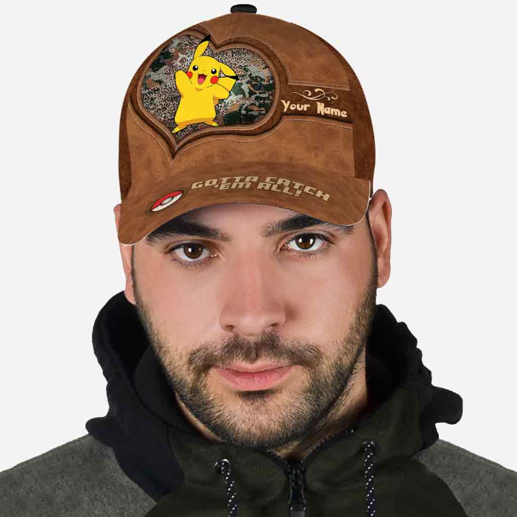 Go Catch Them All - Personalized Monster Trainer Classic Cap