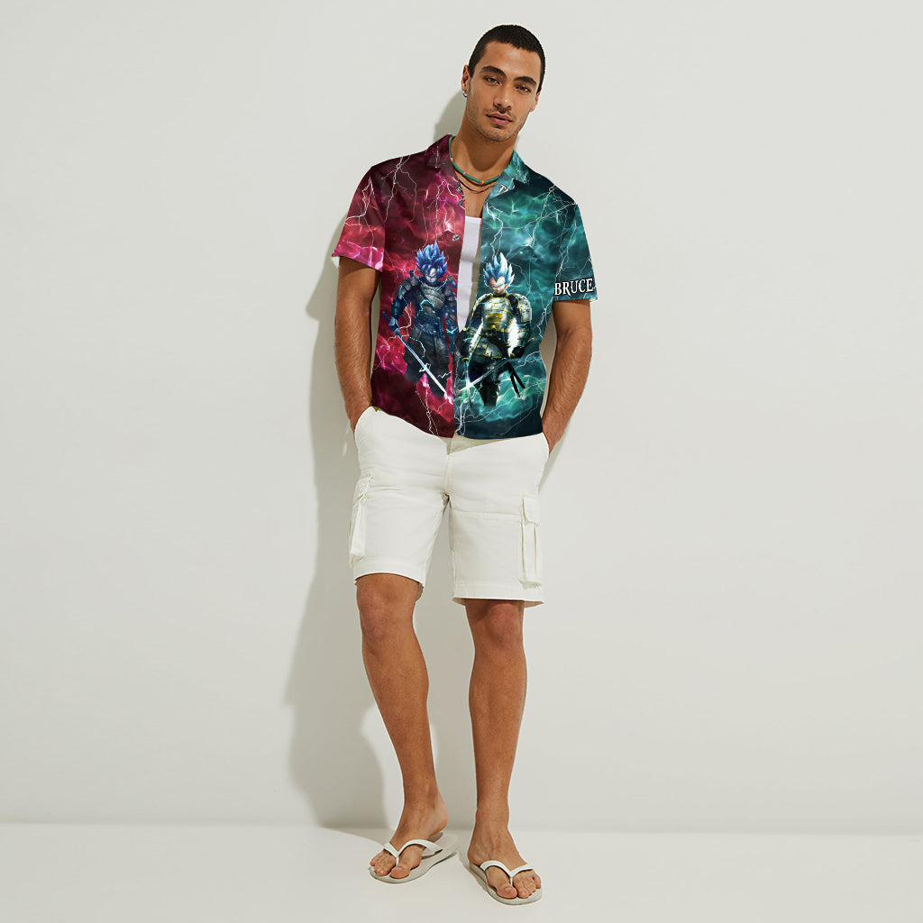 Call On Me Brother - Personalized Seven Balls Hawaiian Shirt