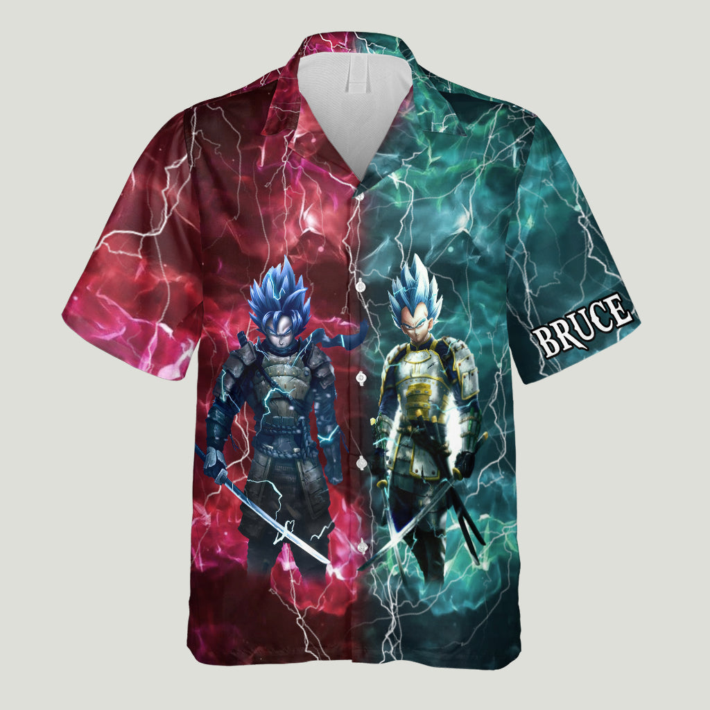 Call On Me Brother - Personalized Seven Balls Hawaiian Shirt