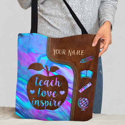 Teacher Personalized  Tote Bag