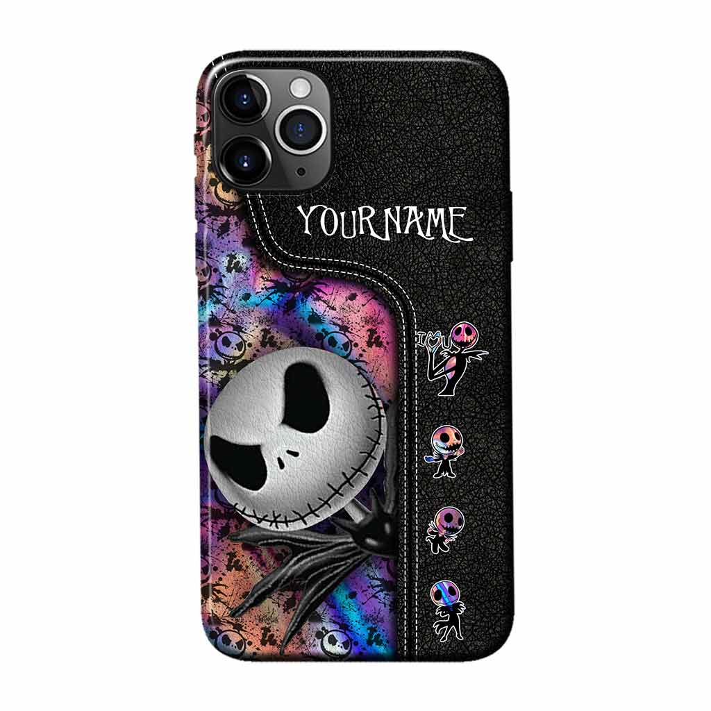 Nightmares Personalized Leather Pattern Print Phone Case