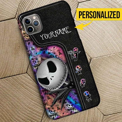 Nightmares Personalized Leather Pattern Print Phone Case