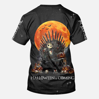 Halloween Is Coming - Nightmare All Over T-shirt and Hoodie 1121