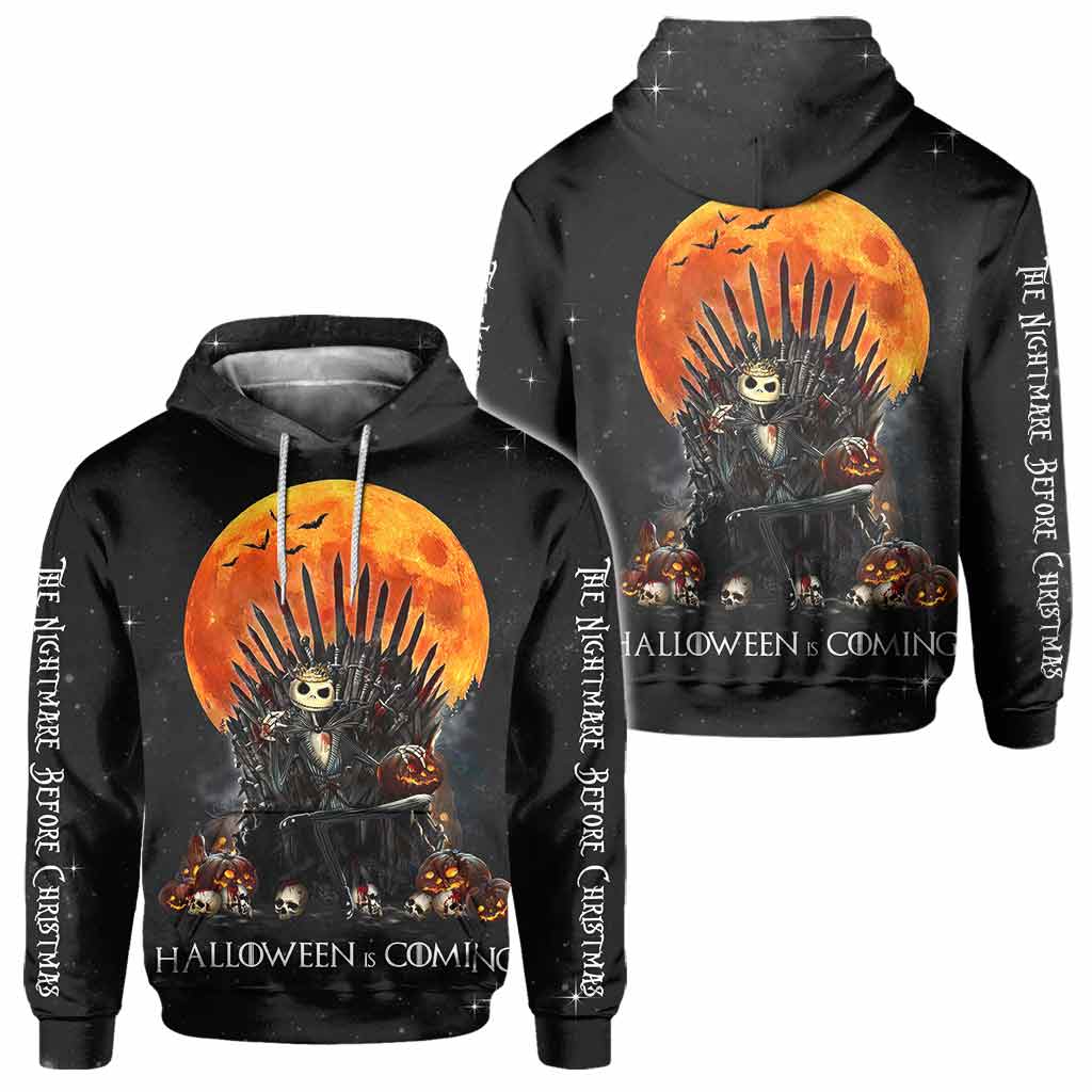 Halloween Is Coming - Nightmare All Over T-shirt and Hoodie 1121