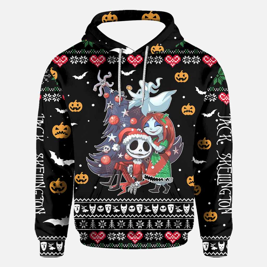 Merry Creepmas - Nightmare All Over T-shirt and Hoodie 1121