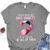 I Don&#39;t Have Bad Habits I&#39;m Good At All Of Them - Flamingo T-shirt and Hoodie
