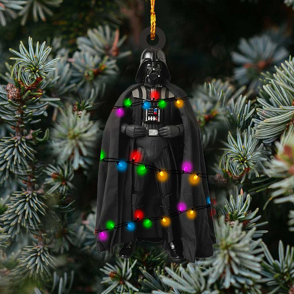 Father Figure - Christmas The Force Ornament (Printed On Both Sides)