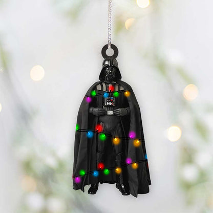 Father Figure - Christmas The Force Ornament (Printed On Both Sides)