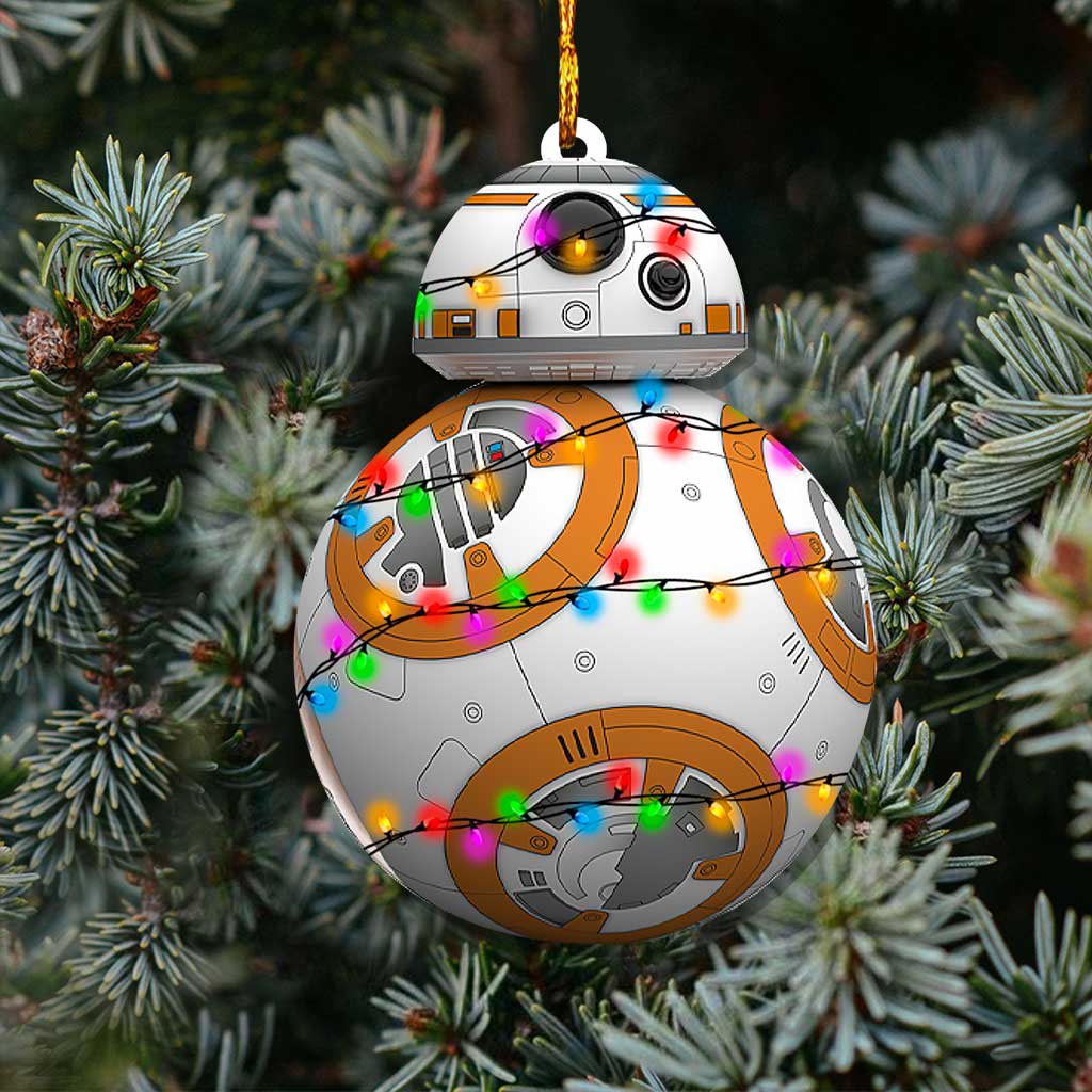 Sphero BB-9E - Christmas The Force Ornament (Printed On Both Sides)