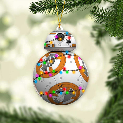 Sphero BB-9E - Christmas The Force Ornament (Printed On Both Sides)