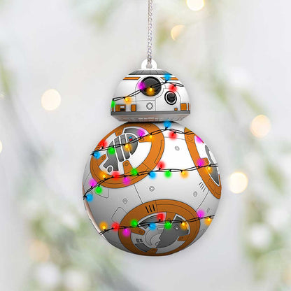 Sphero BB-9E - Christmas The Force Ornament (Printed On Both Sides)