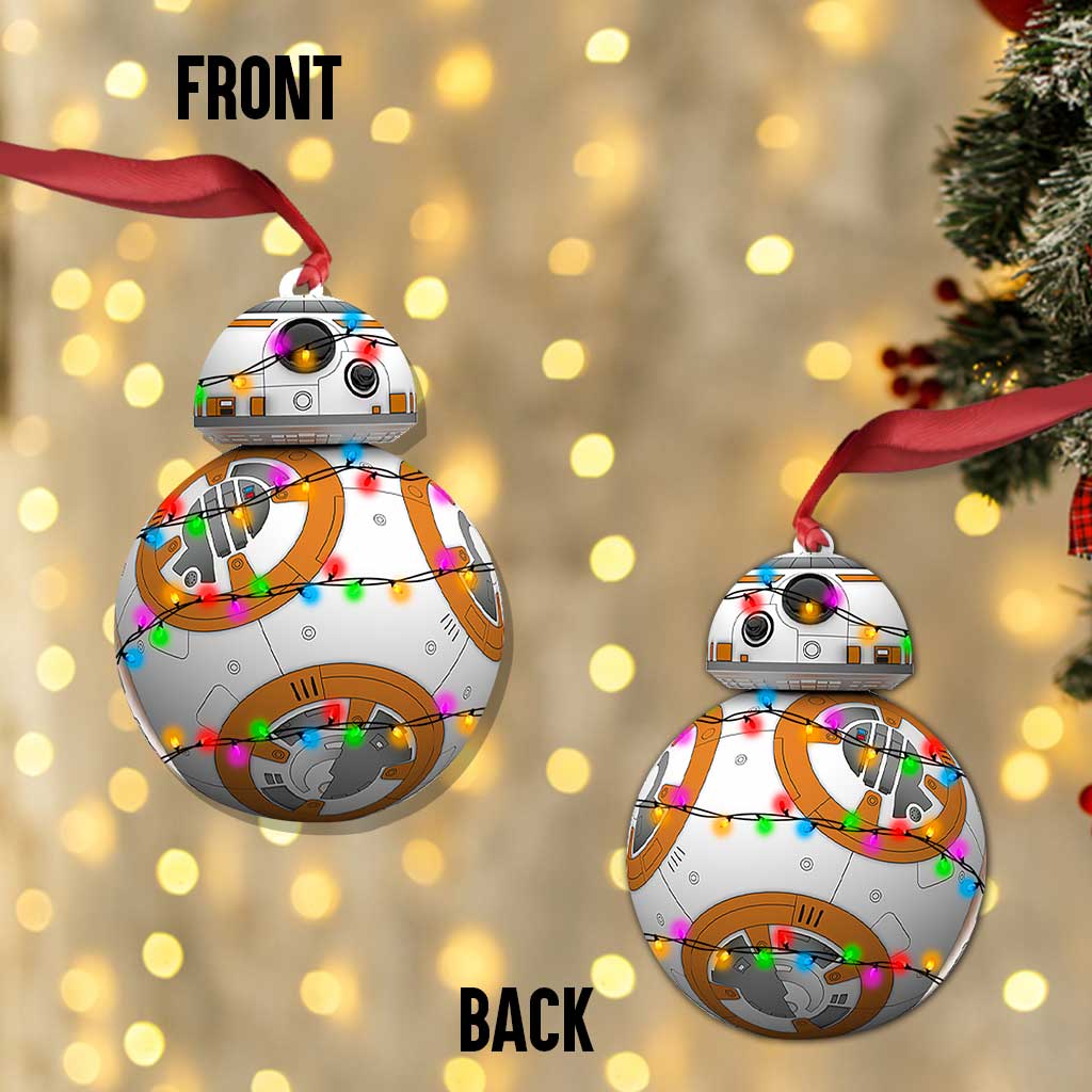 Sphero BB-9E - Christmas The Force Ornament (Printed On Both Sides)