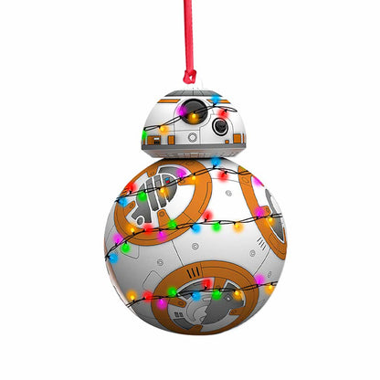 Sphero BB-9E - Christmas The Force Ornament (Printed On Both Sides)