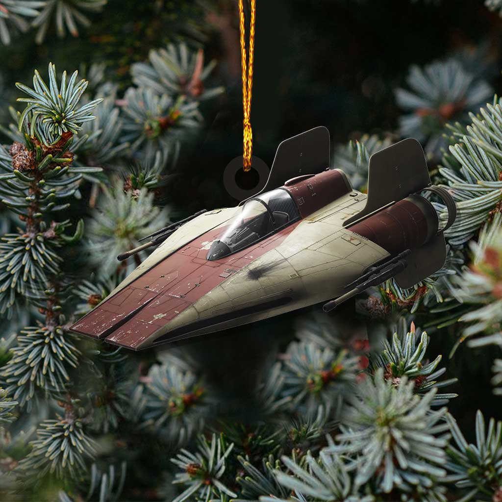 A Wing Base - Christmas The Force Ornament (Printed On Both Sides)