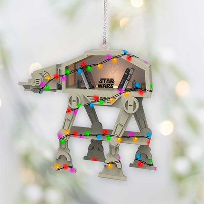 AT-AT Walker - Christmas The Force Ornament (Printed On Both Sides)