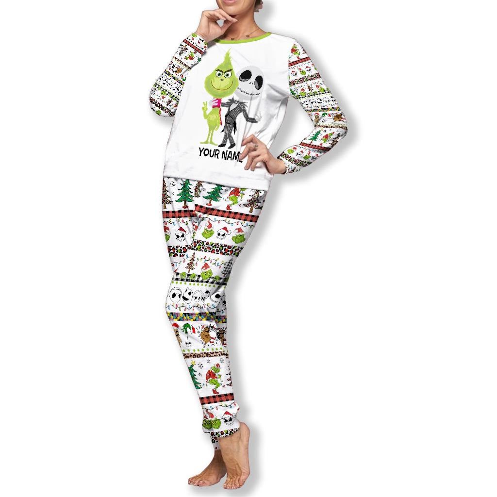 Merry Christmas - Personalized Stole Christmas Pajamas Set