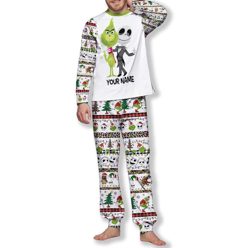 Merry Christmas - Personalized Stole Christmas Pajamas Set