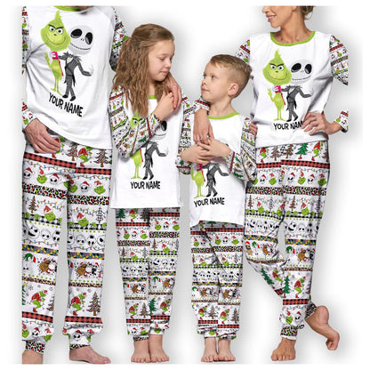 Merry Christmas - Personalized Stole Christmas Pajamas Set