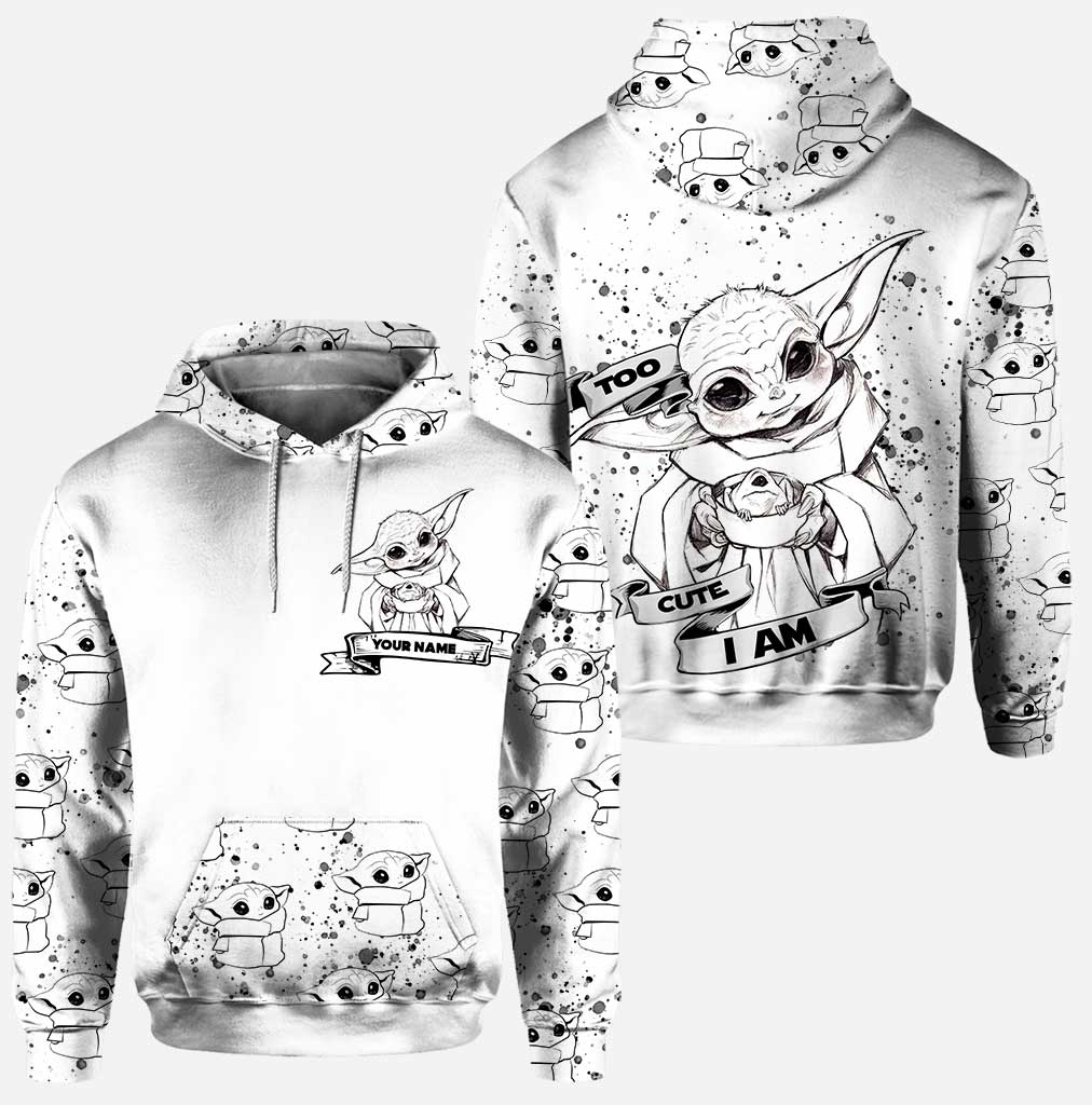 Too Cute I Am - Personalized Hoodie and Leggings