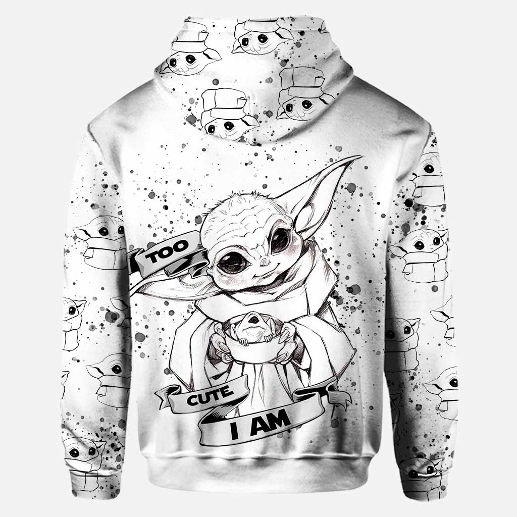 Too Cute I Am - Personalized Hoodie and Leggings