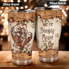 We&#39;re Simply Meant To Be - Personalized Nightmare Tumbler