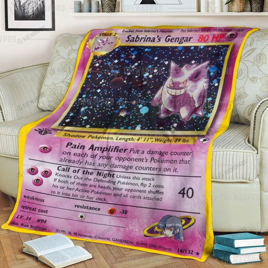 The Ghost Monster Trainer Blanket 0224