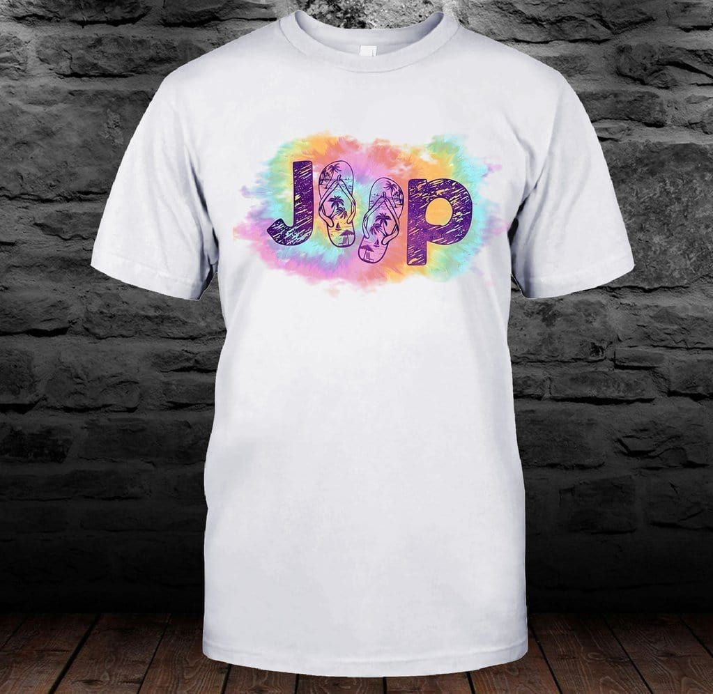 Flip Flop Tie Dye Car T-shirt and Hoodie 0523