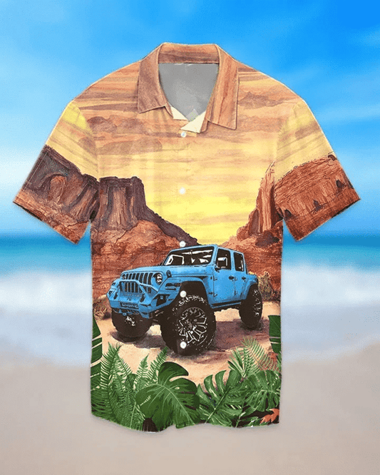 Off Road Car Hawaiian Shirt 0523